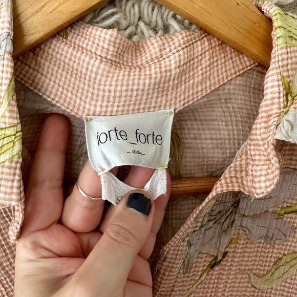 Forte Forte Silk Blend Button Down - Picture 3 of 6
